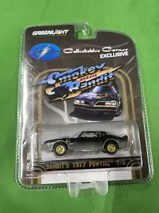 Greenlight Smokey & The Bandit '77 PontiacT/A Collectables Corner Serial #1645 - Picture 1 of 4