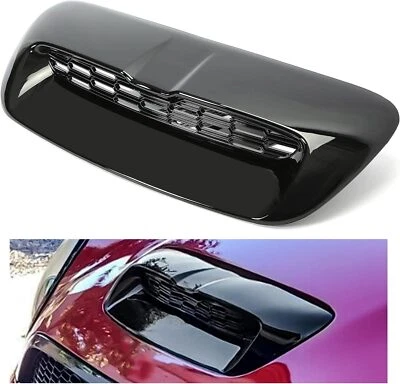 Black For Mini Cooper S R55 R56 R57 2007-2014 Front Air Intake Hood Vent Scoop - Image 1 of 4
