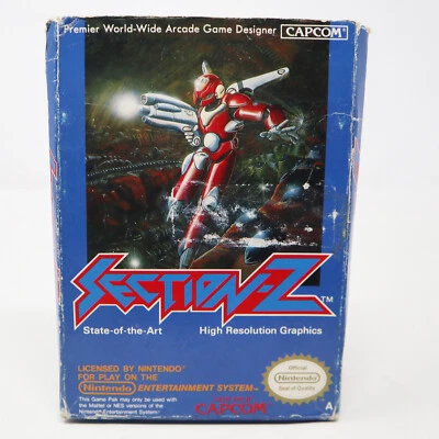 VINTAGE 1988 80s NINTENDO ENTERTAINMENT SYSTEM NES SECTION-Z CARTRIDGE GAME PAL - Image 1 of 4