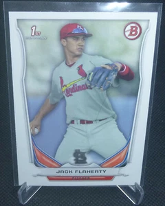 2014 Bowman Draft Picks Jack Flaherty 1st Bowman Rookie Card #DP-30 CARDINALS - Picture 1 of 2