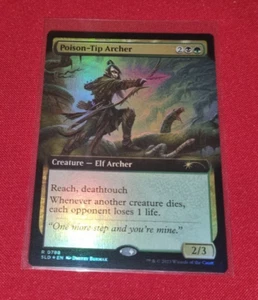 Magic the Gathering Poison-Tip Archer Foil Secret Lair Used - Picture 1 of 1
