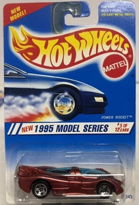 Hot Wheels 1995 nuevo modelo serie Power Rocket #347 (K) - Imagen 1 de 4