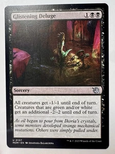 Magic The Gathering Glistening Deluge (107/548) March of the Machine LP Magic The Gathering - Imagen 1 de 1