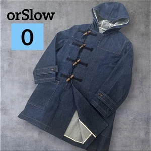 Orslow Denim Duffle Coat with Hood Japan Men's Outerwear Size JPN 0(XS) - Picture 1 of 8
