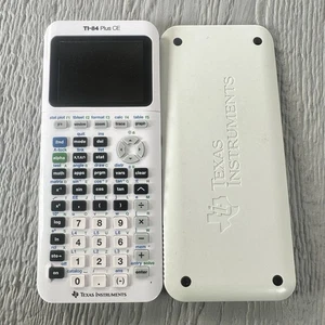 Texas Instruments TI-84 Plus CE Python Graphing Calculator Black White - Picture 1 of 6