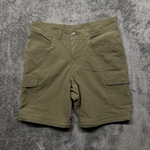 Boy Scouts Shorts Mens 34 Green Switchback Cargo Uniform Outdoor Hiking BSA - Picture 1 of 9