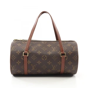 Louis Vuitton Papillon 26 Handbag Bag Coated Canvas Leather Monogram M51366 r-Ve - Picture 1 of 9