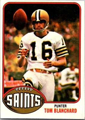 Tom Blanchard 1976 Topps #431 New Orleans Saints - Image 1 of 2