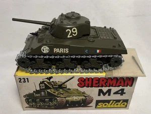 Solido 1/50 n.231 Sherman M4-A3 1944 #29 - Foto 1 di 2