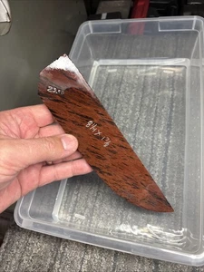 Großer Mahagoni Obsidian Preform Rohling Feuerstein Klopfmaterial Napping 21999 - Bild 1 von 3