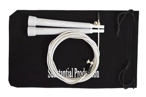 Cuerdas para saltar - Más color, longitud ajustable, gran cuerda para saltar gris, cable de 10 pies - Imagen 1 de 3