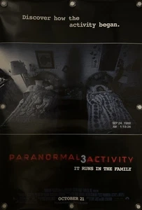 PARANORMAL ACTIVITY 3 Original One Sheet Movie Poster - 2011 - Picture 1 of 5
