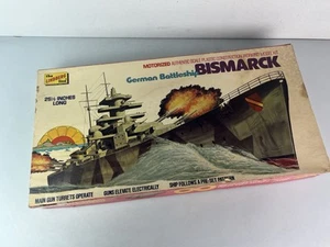 Lindberg German Battleship Bismark Navy Shipping Motorized Model - Picture 1 of 16