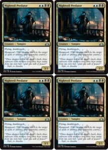 MTG - 4x NIGHTVEIL PREDATOR - Guilds of Ravnica (U) - Picture 1 of 1