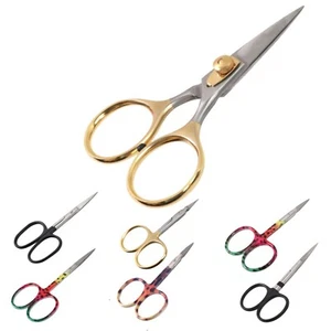 Stainless Steel Fly Fishing Tying Scissors Fly Tying Tools - Picture 1 of 7