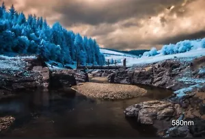 580nm False Color Infrared Filter, for 67mm Lens, UK Seller, 2-3 Days Delivery - Picture 1 of 16