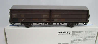Marklin HO Scale OBB Sliding Wall Box Wagon Car NOS 4737 - Image 1 of 4