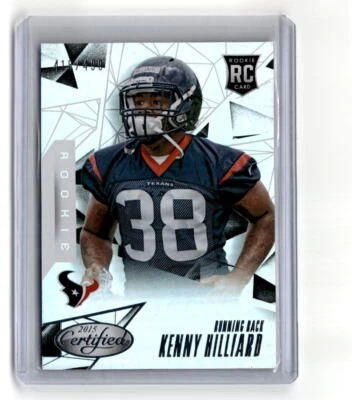 2015 Panini Certified #159 Kenny Hilliard RC Mirror Silver /499 - Image 1 of 2