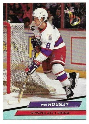 PHIL HOUSLEY 1992-93 FLEER ULTRA CARD NEAR MINT+ CONDITION - Image 1 of 2