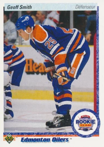 1990-91 Upper Deck French #326 GEOFF SMITH - Edmonton Oilers - Bild 1 von 1