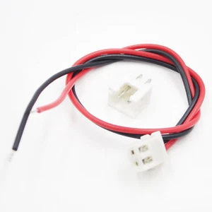 10 Sets JST XH 2.5-2 Pin Battery Connector Plug Female & Male with 20CM Wire - Afbeelding 1 van 4
