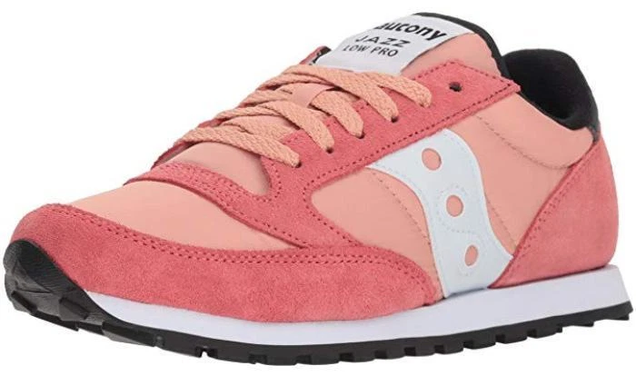 Size 5 - Saucony Jazz Low Pro Coral/White