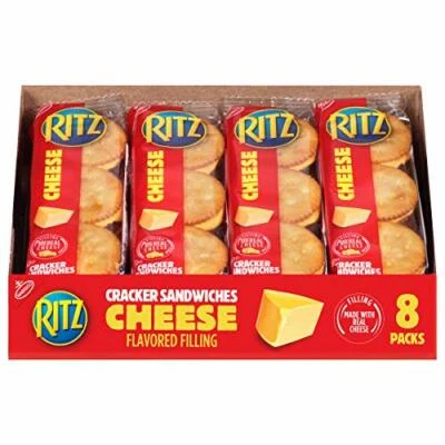 RITZ Cheese Sandwich Crackers 1.35 oz (8-Packs) - Image 1 of 4