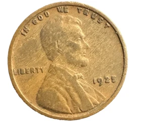 1925 P - Lincoln Wheat Penny - Very fine - Picture 1 of 2