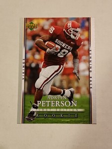 2007 Upper Deck First Edition Rookie #104 Adrian Peterson RC Minnesota Vikings