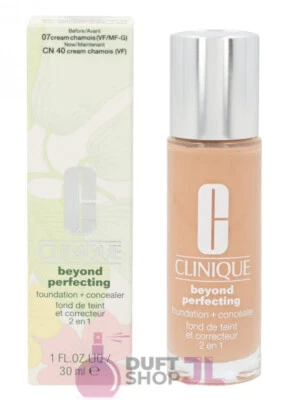 Clinique Beyond Perfecting Foundation + Concealer 30 ml ( 07 Cream Chamois ) - Bild 1 von 2