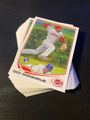 (24) 2013 Topps - Didi Gregorius #296 (RC) MINT Lot Reds Rookie Card  - Image 1 of 2