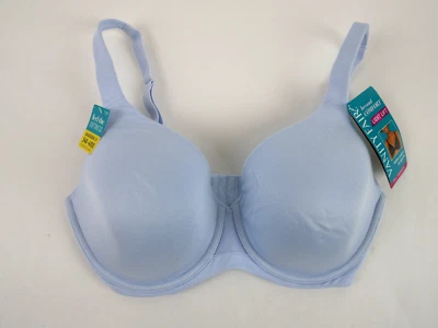 Vanity Fair  Beyond Comfort Full Coverage Underwire Bra 38D NEW Hinting Blue - Image 1 of 4