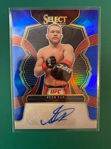 Panini Select UFC 2023 Petr Yan/75 autógrafo Prizm azul automático #SG-PYN - Imagen 1 de 2