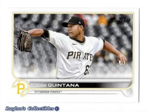 ⚾️ 2022 ~ Topps Update #US33 ~ Jose Quintana ~ Pirates / Mets ~ NmMt=8