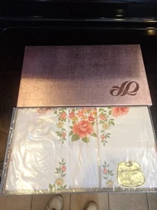 Vintage Lady Pepperell Fine Muslin  Sheet Pillow Cases Nos - Picture 1 of 3