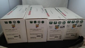 HP COMPATABLE Q2670A BK Q2681A C Q2682A Y Q2683A M Toner Cartridge New Sealed - Picture 1 of 7