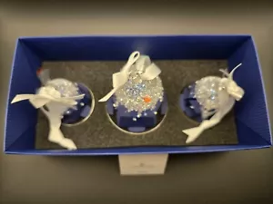Swarovski 2016 Christmas Bell Ornament Set of 3 #5223283 - Picture 1 of 2