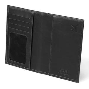 Personalized Slim Passport Wallet with RFID Blocking Unisex Design Travel Wallet - Picture 1 of 25
