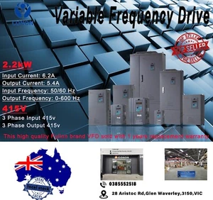 2.2kw/3HP 5A 415V AC 3 phase variable frequency drive inverter VSD VFD Lathe - Picture 1 of 12