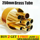 250mm Brass Round Tube Straight Pipe Wall Thickness 0.5/1mm OD 3-14mm DIY H62