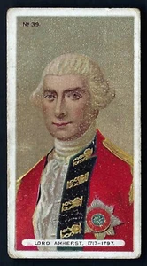 WILLS - BUILDERS OF THE EMPIRE - #39 LORD AMHERST - Foto 1 di 2