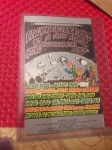 VINTAGE PINK FLOYD ALICE COOPER THE STOOGES KONZERT HANDZETTEL (1969) TOP ZUSTAND - Bild 1 von 5
