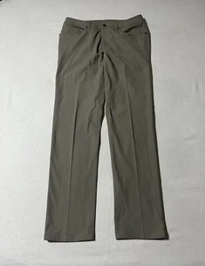 Pantalone Lululemon Uomo 32x33 ABC Classico Warpstream Beige Golf Performance - Foto 1 di 13
