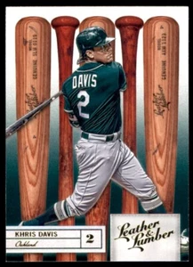 2019 Panini Leather & Lumber #72 Khris Davis - Picture 1 of 2