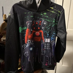 Skibidi Toilet Boys Hoodies Titan Speakerman Kids Pull Over - Picture 1 of 2