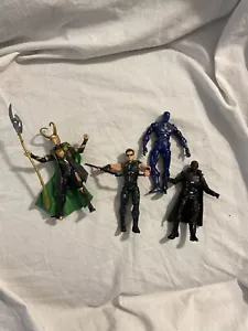 Avengers action figures Loki, Hawkeye 2010, Iron man 2011, Nick Fury pre-owned - Bild 1 von 6