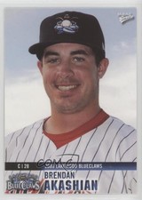 2009 MultiAd Sports Lakewood BlueClaws Brendan Akashian #2