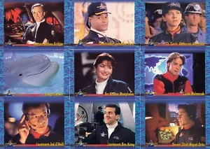 SEAQUEST DSV 1994 SKYBOX SET COMPLETO DI 100 SCHEDE BASE TV - Foto 1 di 5