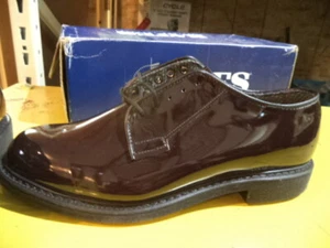 Bates Men's Lite Hi-Gloss Oxford - Picture 1 of 7