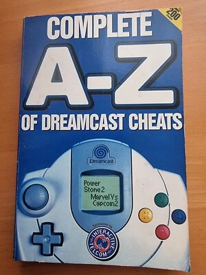 Dreamcast A To Z Cheat Guide Book Powerstone 2 / Marvel Vs Capcom 2  - Image 1 of 4